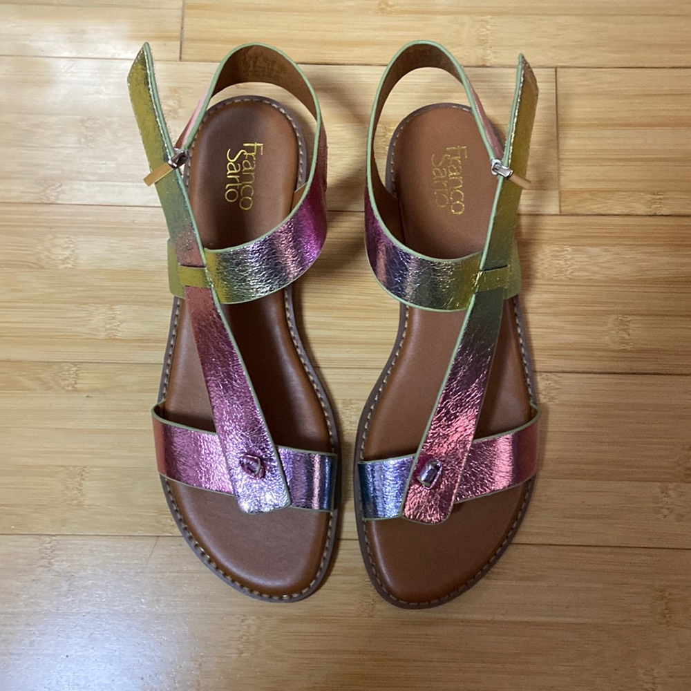 Franco Glenni 2 Sandal Rainbow Metallic